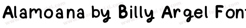 Alamoana by Billy Argel Fonts字体转换